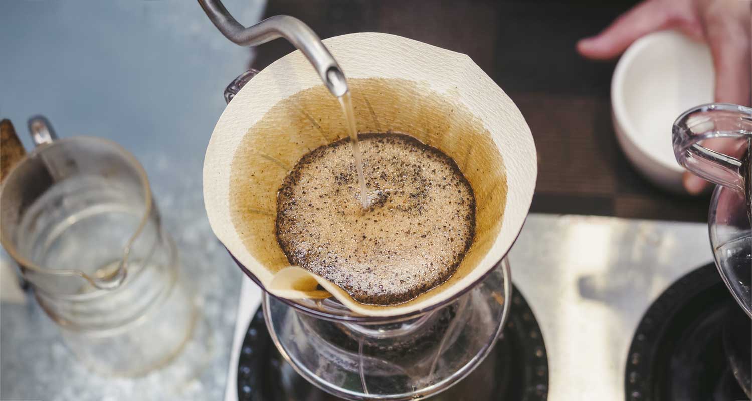 pour over coffee