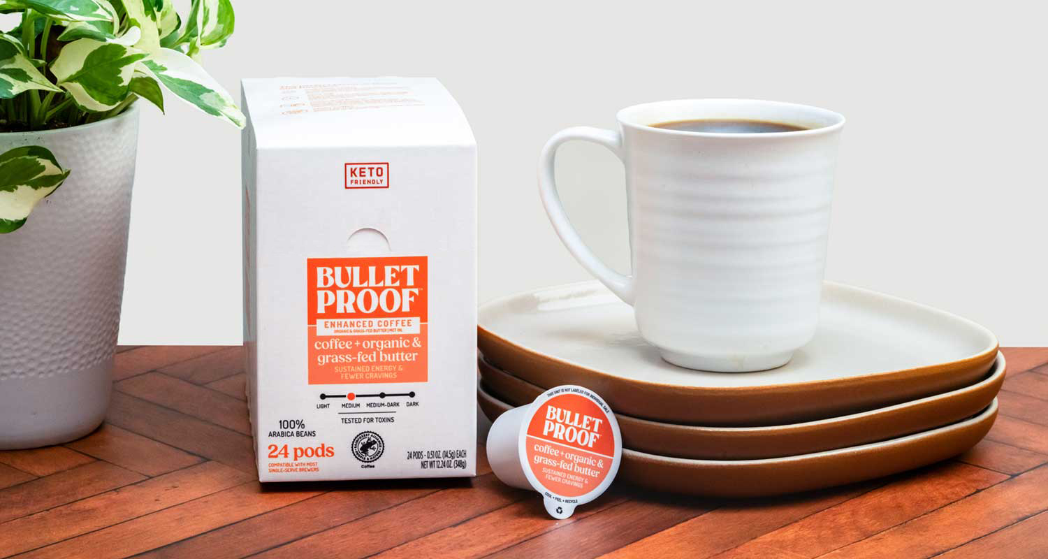 butter + coffee pods