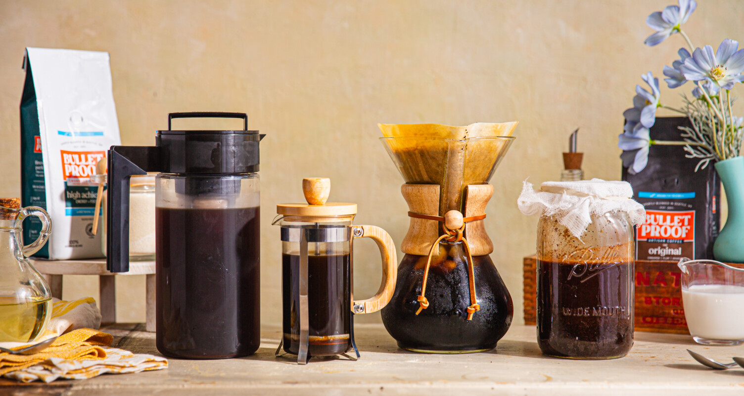 multiple methods of making cold brew