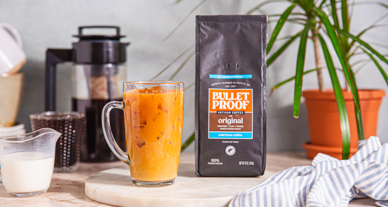cold brew with milk