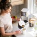 Person drinking or making coffee