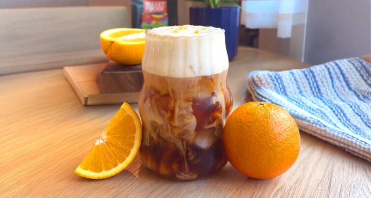 Cardamom Citrus Latte