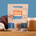 Bulletproof mood booster mushroom latte packaging and latte